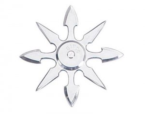 "Typhoon" 4 inch Throwing Star with Sheath