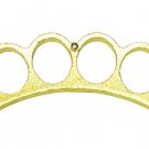 Brass Knuckles Paper Weight - Gold