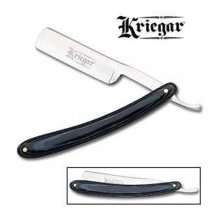Kriegar Folding Straight Razor - Micarta