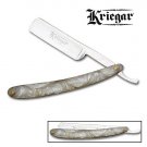 Kriegar Folding Straight Razor - Pearl