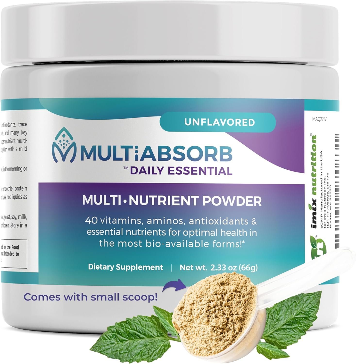 MultiAbsorb~Daily Essential, Multi-Nutrient Powder for Optimal Health ...