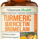Quercetin with Bromelain Turmeric Curcumin Supplement – Allergy Relief