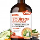 VEV Soursop Bitters Liquid, Graviola Extract Sugar-Free Formula, 20 IN 1, with Black Seed, VEV Soursop Bitters Liquid, Graviola Extract Sugar-Free Formula, 20 IN 1, with Black Seed,