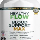 Healthy Flow Blood Support Max, 60 Capsules, Herbal Supplement with Vitamins & Minerals