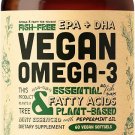 Vegan Omega 3 Supplement - Plant Based DHA & EPA Fatty Acids - Carrageenan Free Vegan Omega 3 Supplement - Plant Based DHA & EPA Fatty Acids - Carrageenan Free