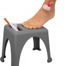 Easy Reach Foot Rest for Shower & Pedicures – Safe Non-Slip Stool for Shaving Legs