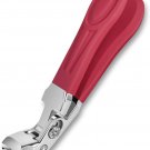 Professional Ruby Red Angled Nail Clippers for Seniors – 5'' Elegant Thick Toenail Clipper
