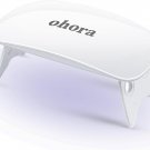 ohora Care LED Lamp for Semi Cured Gel Nail Strips - 6W Max, 2 Timers (45s / 60s)