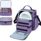 BAFASO Nail Polish Organizer Holds 48 Bottles (15ml - 0.5 fl.oz) and a Nail Lamp