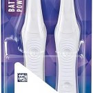 Oral-B 3D White Pulsar, Battery electric toothbrushes, 2 count SOFT toothbrush pack