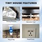 20 ft x 7.4 ft Tiny House Pod House Cabin Prefab House Outdoor Living & Working