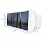 20 ft x 7.4 ft Tiny House Pod House Cabin Prefab House Outdoor Living & Working