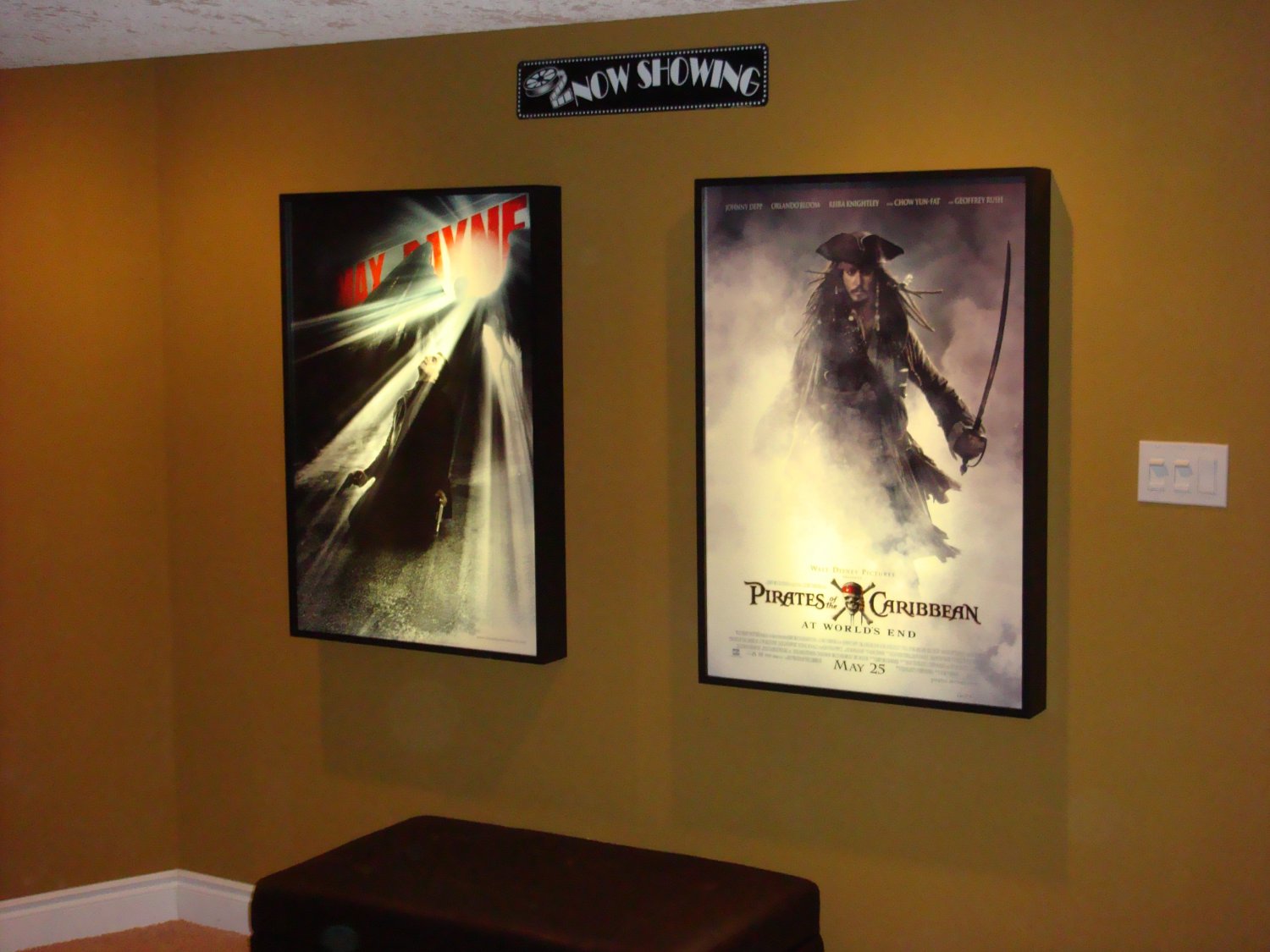 FRIDAY THE 13TH movie poster framed lightbox light up led sign home cinema  room
