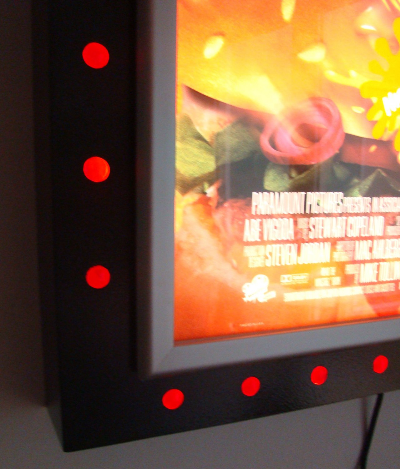 Home Theatre Movie Poster Lightbox LIGHT BOX Marquee