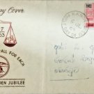 RARE! 1963 Ceylon Co-op Golden Jubilee FDC - 62-Year-Old Historical Treasure!