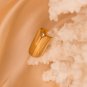 22K Gold Plated Ear Cuff – No Piercing Required | Brass Handmade Jewelry