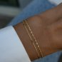 Two Delicate Bracelets Set, Dainty Bracelet Set, Two Minimalist Bracelets