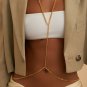 18k Gold plated Full body chain for women, YANGA BODY CHAIN, Cuban link chain