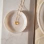 Natural Citrine Gemstone necklace,  Pure 925 Silver with 22k Gold plated, Gifts