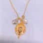Mystic Face Charm Jewelry Set – Unique Handcrafted Necklace & Earring