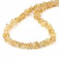 Citrine Gemstone Nuggets Necklace, 925 Sterling silver plated necklace 22inch