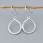 925 Sterling Silver plated drop dangle earring, Brass Handmade earring