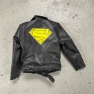 PB-MF-SUPB: 1/12 Faux Leather Jacket for McFarlane Superboy, 6" muscular body