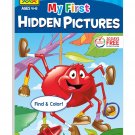 School Zone My First Hidden Pictures Workbook: 48 Pages, Pre-K, Preschool,