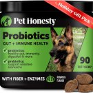 Pet Honesty Probiotics for Dogs - Digestive Enzymes Promotes Gut Health,