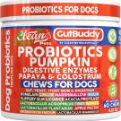 Gut Health Probiotics for Dogs + Pumpkin Colostrum Digestive Enzymes