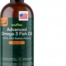 Wuffes Advanced Omega 3 Fish Oil for Dogs, Natural EPA & DHA Fatty Acids,