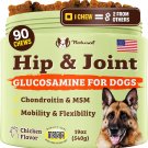 Natural Dog Company Hip & Joint Supplement for Dogs – Supports Mobility