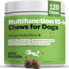 Deley Naturals 15 in 1 Multivitamin for Dogs - Complete Dog Vitamins