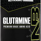 NutraBio Pure L-Glutamine Powder, 100 Servings L-Glutamine Supplement, Amino Acid,