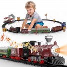 Train Set Toys for Boys with Lights and Sound for 3 4 5 6+ Kids Christmas Gift