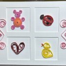 quilled greeting card