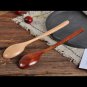 2pcs Wooden Spoon Tableware Kitchen Cooking Utensil Tools Soup Tea