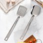 6pcs Gold/Silver Soup Spoon Set Long Handle Korean Hotpot Spoon  Frying