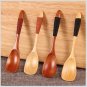 Mini Wooden Spoon Bamboo Kitchen Cooking Utensil Tool Soup Catering Teaspoon