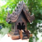 Handcraft Mini Thai Spirit House – Authentic Thai Guardian Shrine for Home Decor