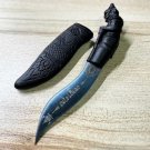 Lek Nam Phi Holy Knife with 3-Inch Blade Tao Wessuwan Handle Thai Buddha Amulet