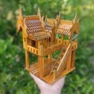 Handcrafted Miniature Thai House - Wooden Model Home Decor Size 13 × 12 × 23 cm Handcrafted Miniature Thai House - Wooden Model Home Decor Size 13 × 12 × 23 cm