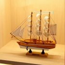 Sailing Ship Wooden Model for Success and Wealth Size 4.5 × 23 × 23 cm Model 3 Sailing Ship Wooden Model for Success and Wealth Size 4.5 × 23 × 23 cm Model 3