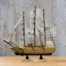 Sailing Ship Wooden Model for Success and Wealth Size 4.5 × 23 × 23 cm Model 2 Sailing Ship Wooden Model for Success and Wealth Size 4.5 × 23 × 23 cm Model 2