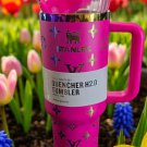 LV HOT PINK STANLEY QUENCHER TUMBLER 40oz