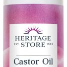 Heritage Store Castor Oil Roll On 3oz for Skin and Hair Care Hexane Free Vegan Moisturizing Heritage Store Castor Oil Roll On 3oz for Skin and Hair Care Hexane Free Vegan Moisturizing