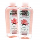 Instituto Espanol Rosa Body Oil 2 Pack Smooth Hydrating Oil for Skin 8.5oz Each Bottle Instituto Espanol Rosa Body Oil 2 Pack Smooth Hydrating Oil for Skin 8.5oz Each Bottle