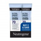 Neutrogena Ultra Sheer Sunscreen - SPF 70 - 2pk/88ml Neutrogena Ultra Sheer Sunscreen - SPF 70 - 2pk/88ml