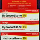 Perrigo Hydrocortisone Ointment 1% Maximum Strength Anti-Itch 1oz Tube -3 Pack