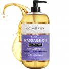 Lavender Relaxation Massage Oil 8.8 oz by Cosmetasa